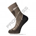X-TRAIL turistické ponožky černá/šedá 