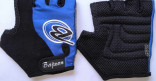 rukavice "B" cyklo modré lycra/grip BA-4477 ZDARMA zašleme do Zásilkovny