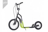 KOLOBĚŽKA YEDOO 16"+12" CITY Black/Green