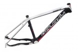 RÁM GALAXY MTB SIRIUS 2012 CARBON BÍLOČERNOČERVENÝ 